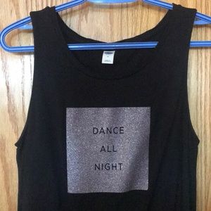 Dance All Night tank top